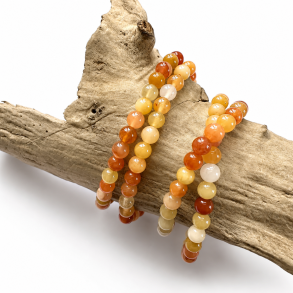 Gul jade, Armb�nd 6mm