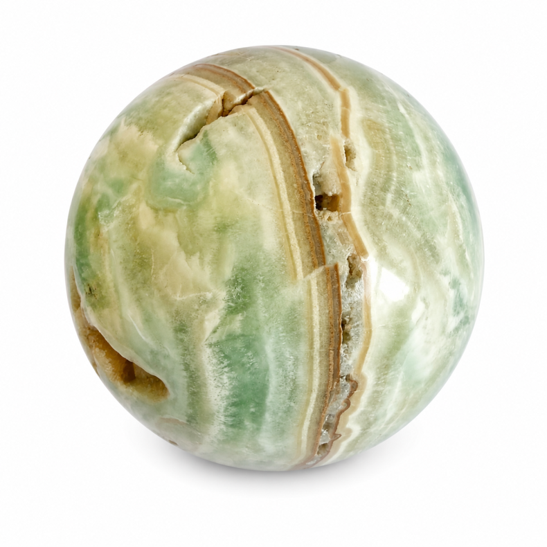 Caribisk Calcit Kugle P