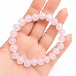 Pink mangono Calcit armb�nd 10mm