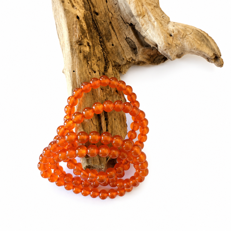 Karneol B�rnearmb�nd 6 mm