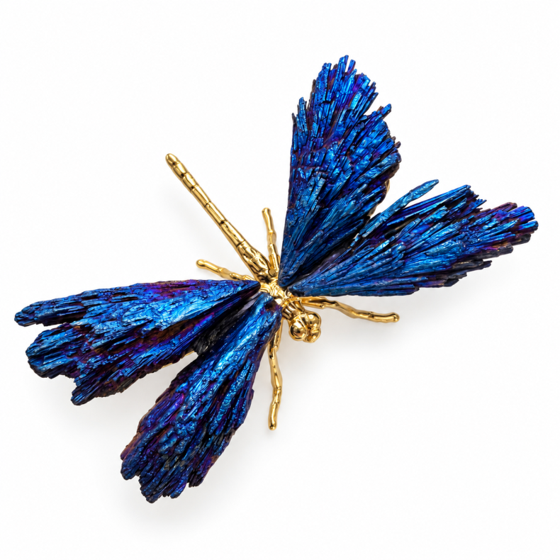 Guldsmed m. Titanium Aura Kyanit m. Guld 