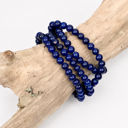 Lapis Lazuli armb�nd, 6 mm perler