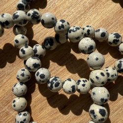 Dalmatisk Jaspis Armb�nd 6mm 