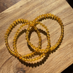 Citrin Armb�nd 4mm