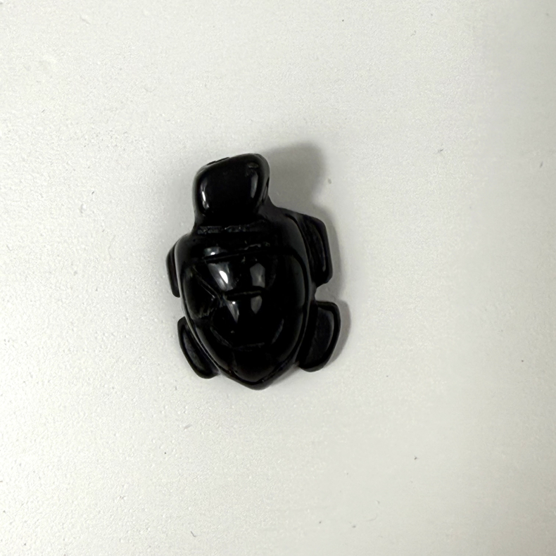 Sort Obsidian, skilpadde mini 