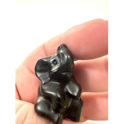 Sort Obsidian, siddende elefant 