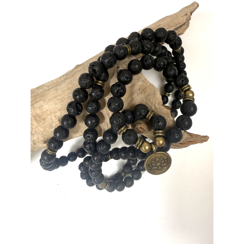 Lava lang halsk�de 8 mm