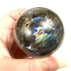 Labradorit, kugle 