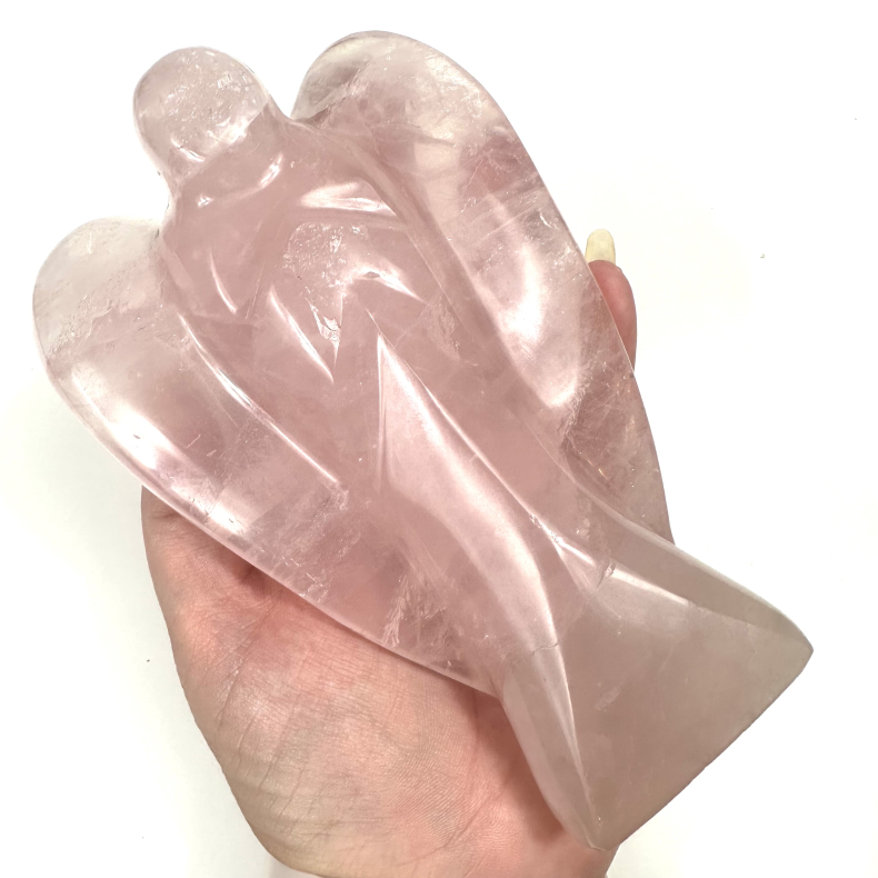 Rosakvarts Engel XXL 