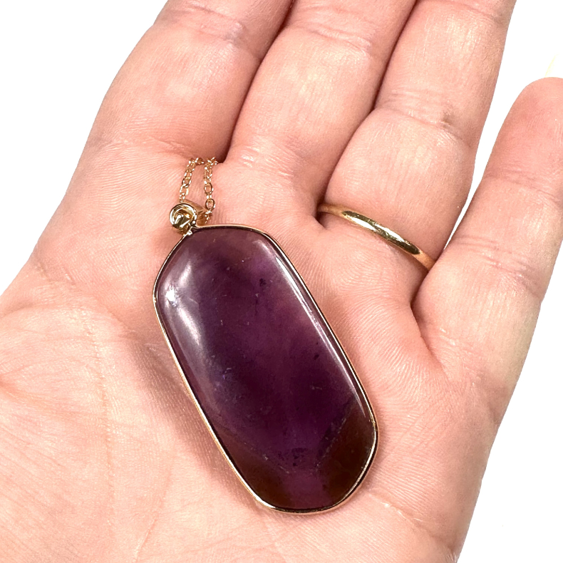 Ametyst Vedhng med Kde 