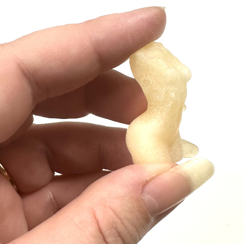 Gul Calcit, Kvindekrop 