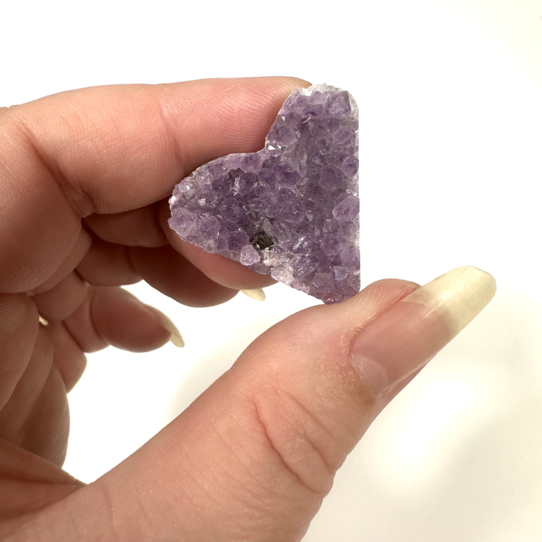 Ametyst hjerte, mellem i R