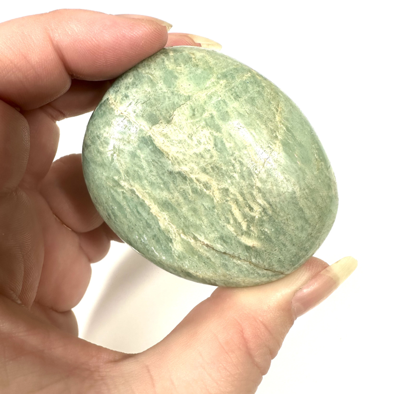 Amazonit Palmstone, stor 
