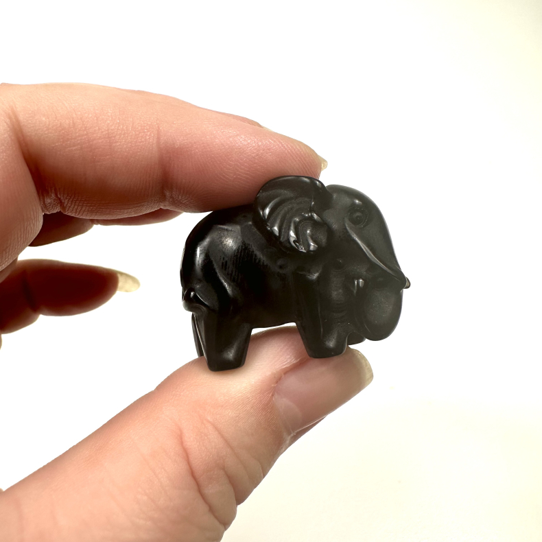 Sort Obsidian, Elefant 