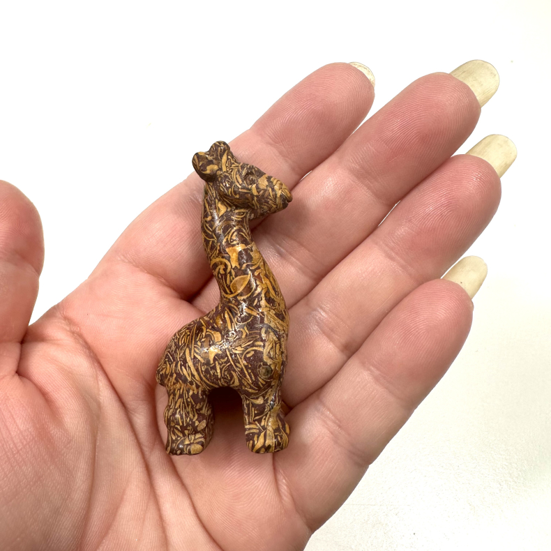 Elefant Jaspis giraf 