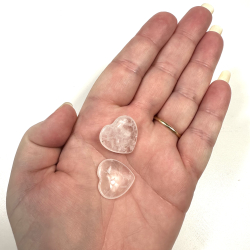 Bjergkrystal mini hjerte 