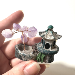 Ametyst tr p lille hus til rgelse 