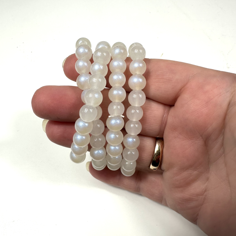 Regnbue Mnesten armbnd, 8 mm