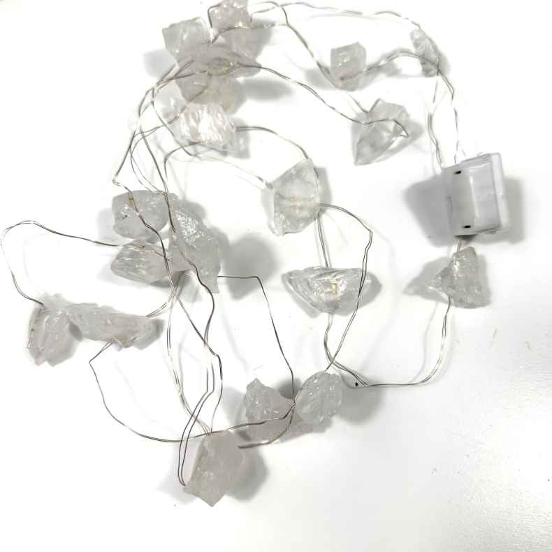 Bjergkrystal lyskde 2 Meter