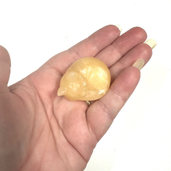 Gul Calcit sovende kat 