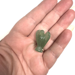 Grn Aventurin, mini engel 