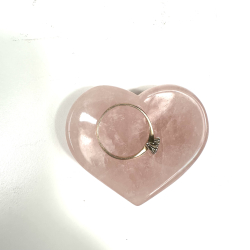 Rosakvarts, hjerte skl 