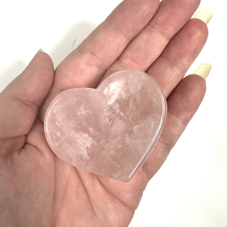 Rosakvarts, hjerte skl 