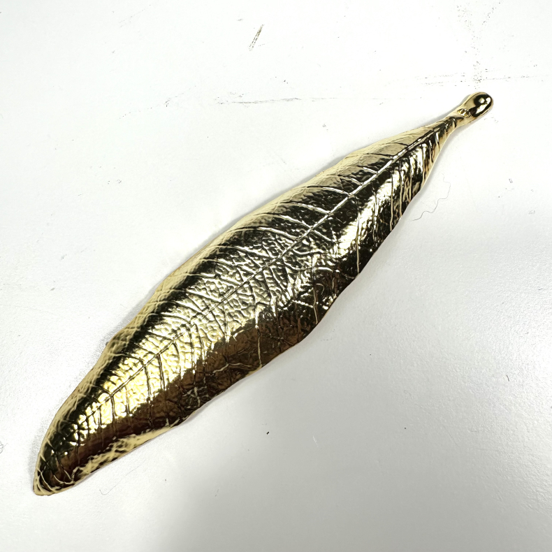 Rgelsesholder, blad i guld look