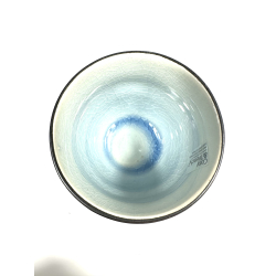 Krus m Lysebl farve inden i