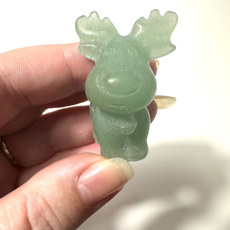 Grn Aventurin, rensdyr 