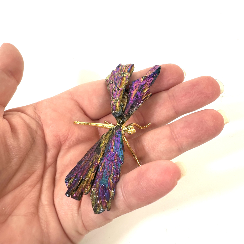 Heksesten, guldsmed m guld krop