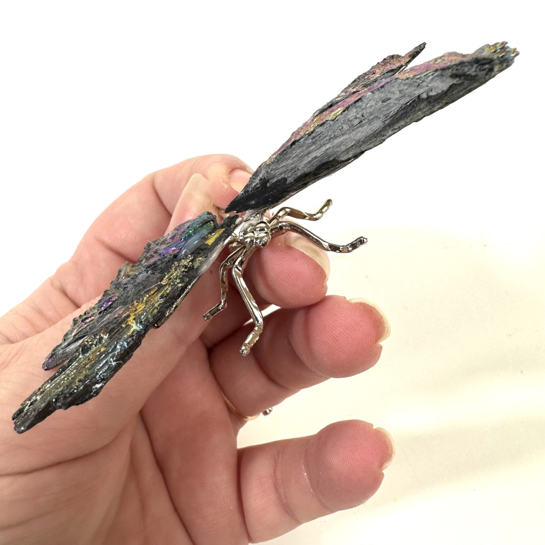 Heksesten, guldsmed m slv krop 