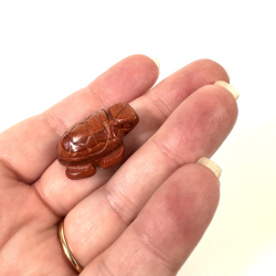 Rd Jaspis, skildpadde mini 