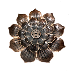 Rgelsesholder blomst i kobber 