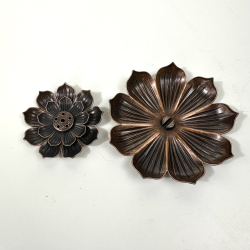 Rgelsesholder blomst i kobber 