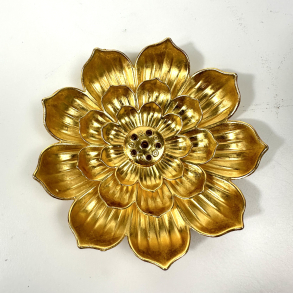 Rgelsesholder blomst i guld