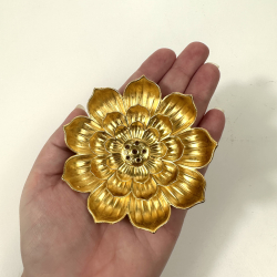 Rgelsesholder blomst i guld