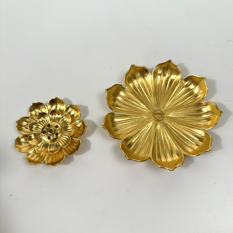 Rgelsesholder blomst i guld