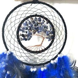 Sodalit i bl drmmefanger 