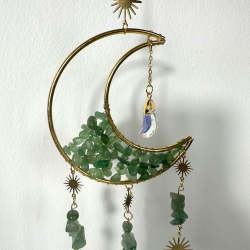 Grn Aventurin mne ophng 