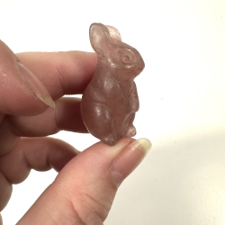 Jordbr kvarts kanin 
