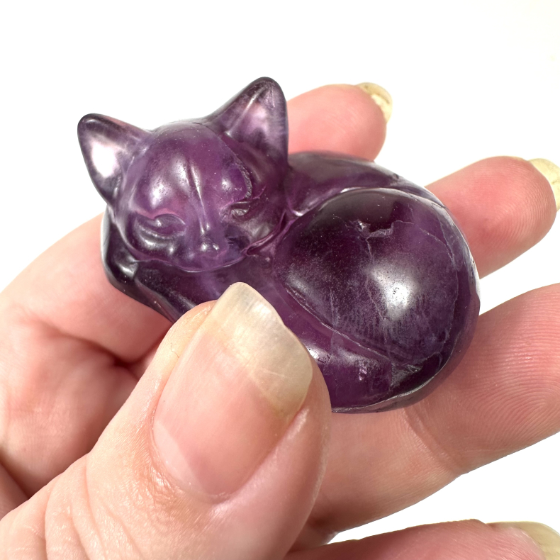 Lilla Fluorit, sovende kat stor A