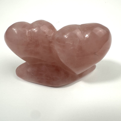Rosakvarts, dobbelt hjerte 