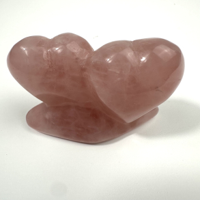 Rosakvarts, dobbelt hjerte 