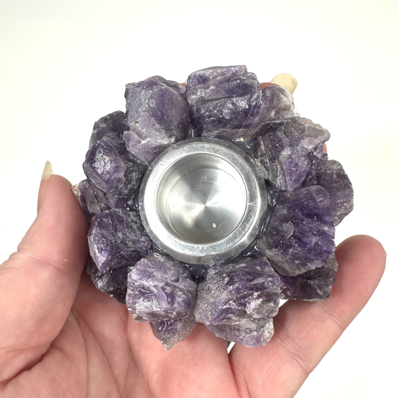 Ametyst lysestage i r 