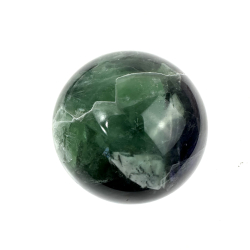 Fluorit kugler mellem 