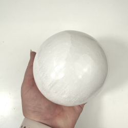 Selenit kugle, stor