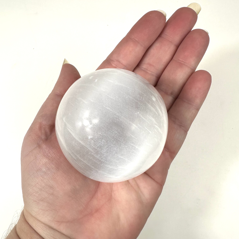Selenit, kugle 