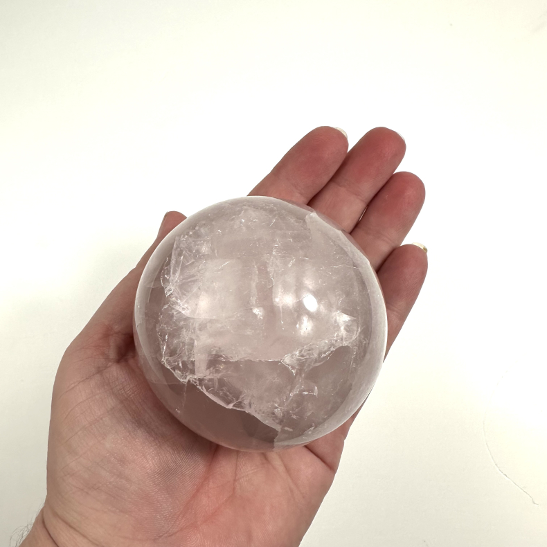 Rosakvarts Kugle A1