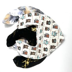 Hagesmk 3 stk. 1 m lomme til sten 